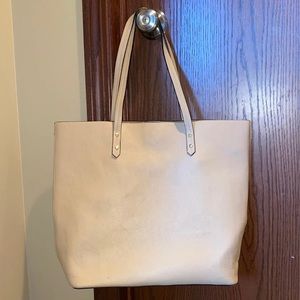 Tan tote bag purse